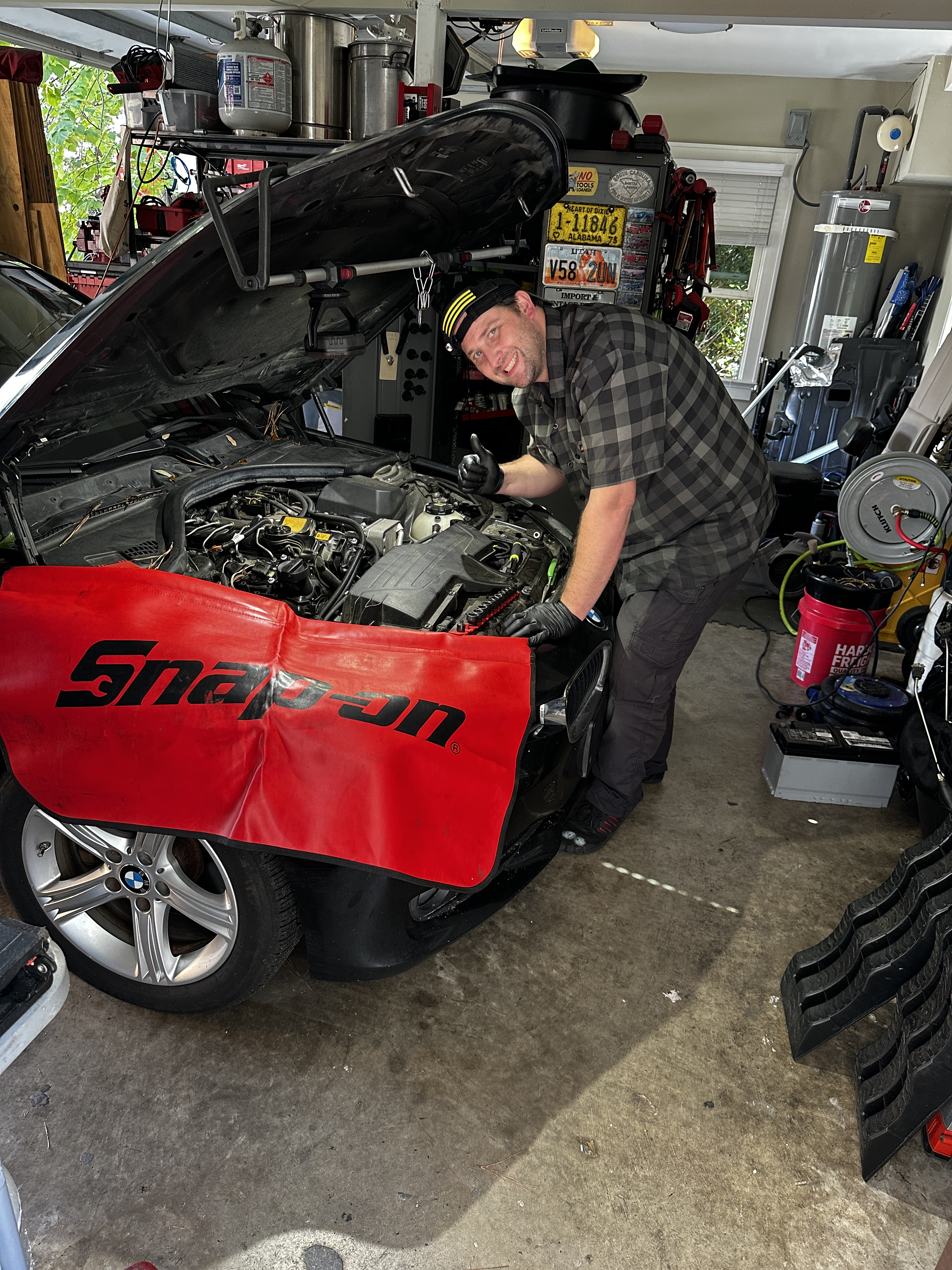 Reed working